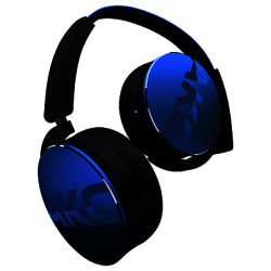 AKG Y50BT Bluetooth On-Ear Headphones With Mic/Remote Blue